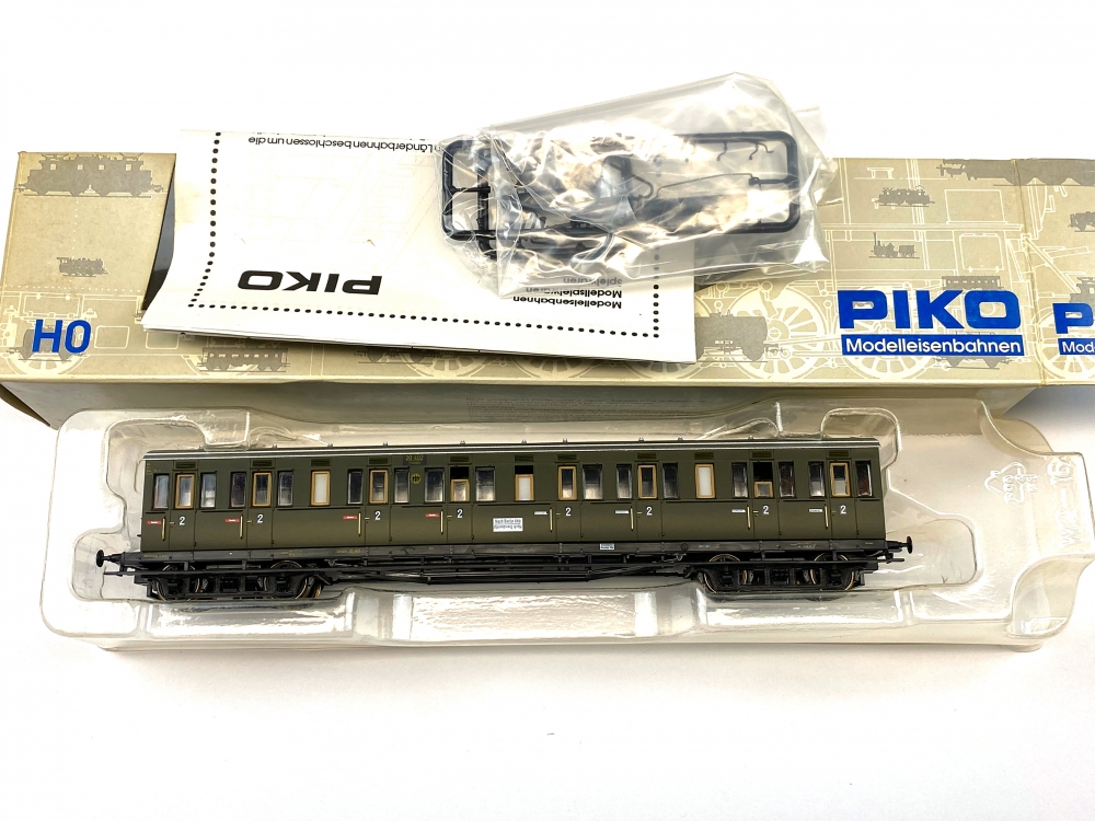 Bild 1 von H0 DC PIKO 53012 - Abteilwagen - DRG - Ep. II