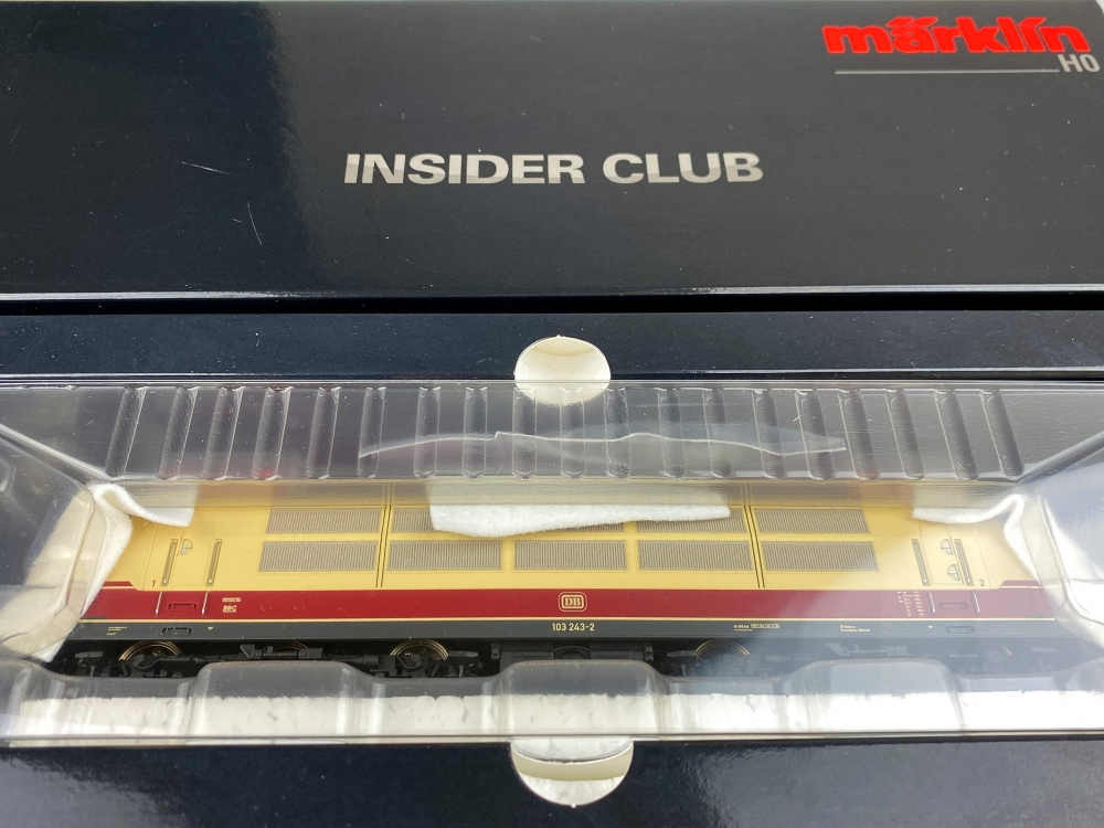 Bild 1 von H0 AC MÄRKLIN 39170 - Elektrolokomotive BR 103.1 - DB - Ep. IV - Digital - Sound - Insider