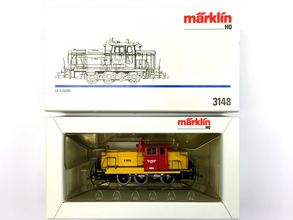 Bild 1 von H0 AC MÄRKLIN 3148 - Diesellokomotive BR Di 5 der NSB