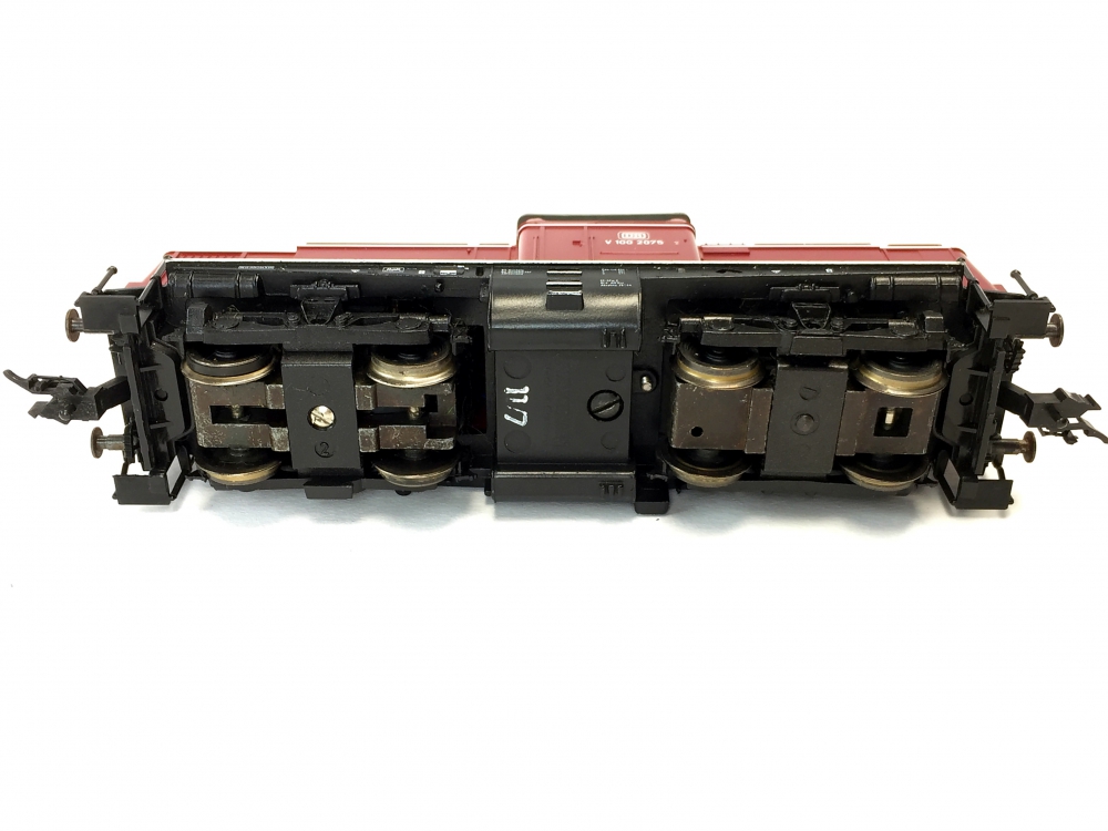 Bild 1 von H0 DC FLEISCHMANN n-a - Diesellokomotive BR V 100 2075 der DB - Ep. IV