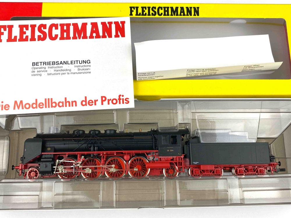 Bild 1 von H0 DC FLEISCHMANN 4139 - Dampflokomotive BR 39.0-2 - DRG - Ep. II