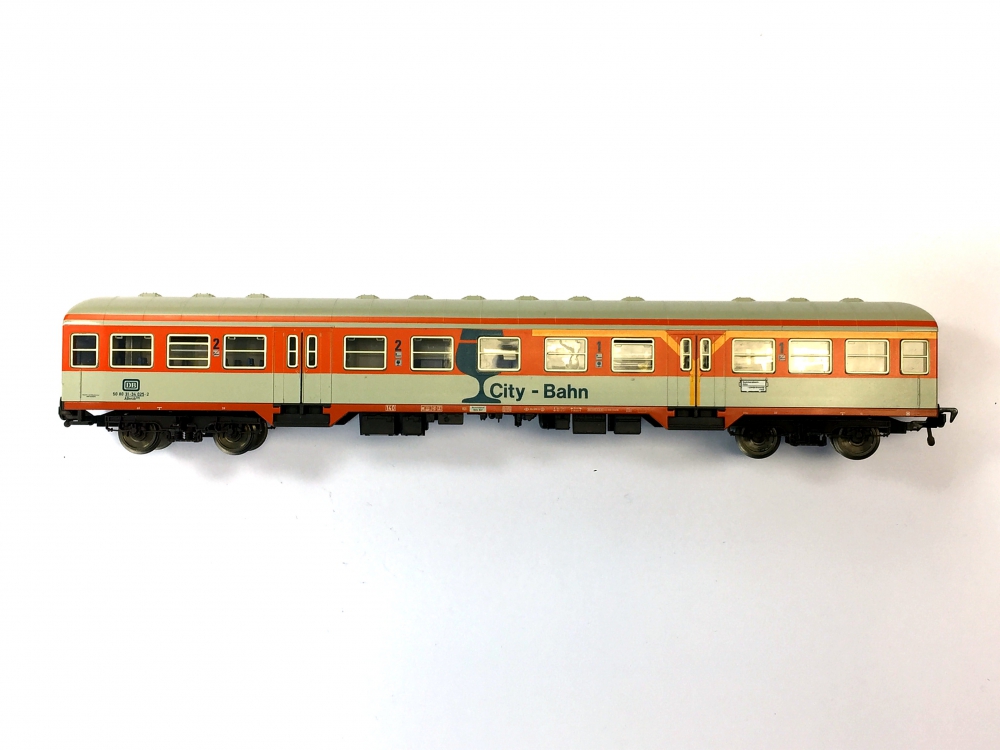 Bild 1 von H0 DC FLEISCHMANN 5124 - Nahverkehrswagen 1./2. Klasse der DB - 