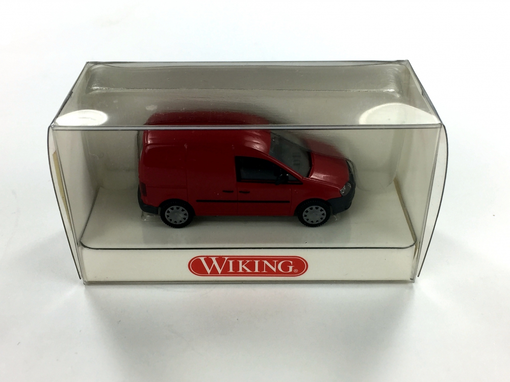 Bild 1 von H0 WIKING 275 03 29 - Fahrzeug - VW Caddy 2 rot / anthrazit