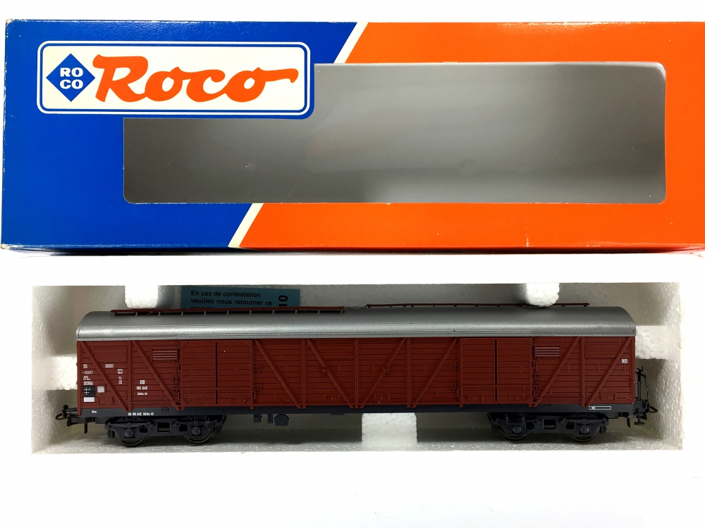Bild 1 von H0 DC ROCO 46230 - Gedeckter Güterwagen - Typ GGths 43