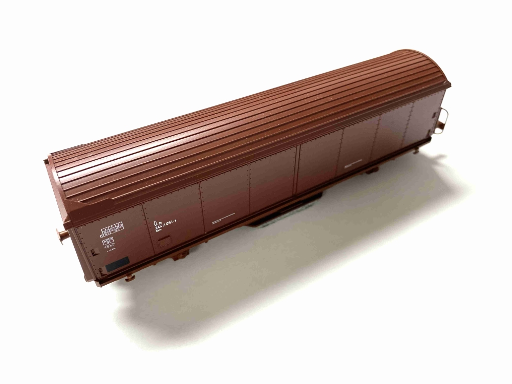 Bild 1 von H0 DC ROCO 67753 - Güterwagen - Hbis - DR - Schienenreinigungswagen