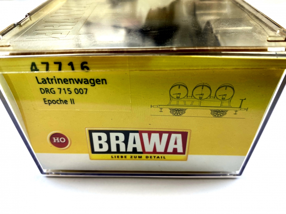Bild 1 von H0 DC BRAWA 47716 - Latrinenwagen - DRG - Ep. II