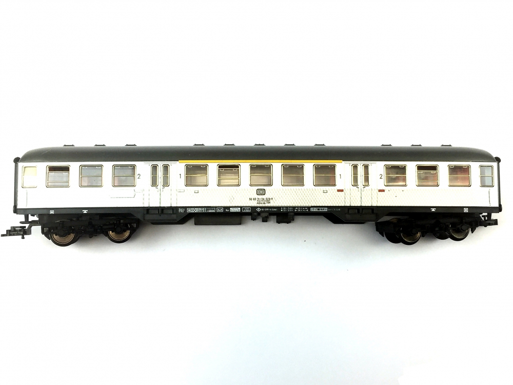Bild 1 von H0 DC FLEISCHMANN 5121 - Nahverkehrswagen - 1./2. Kl. - DB - Ep. IV - Silberling