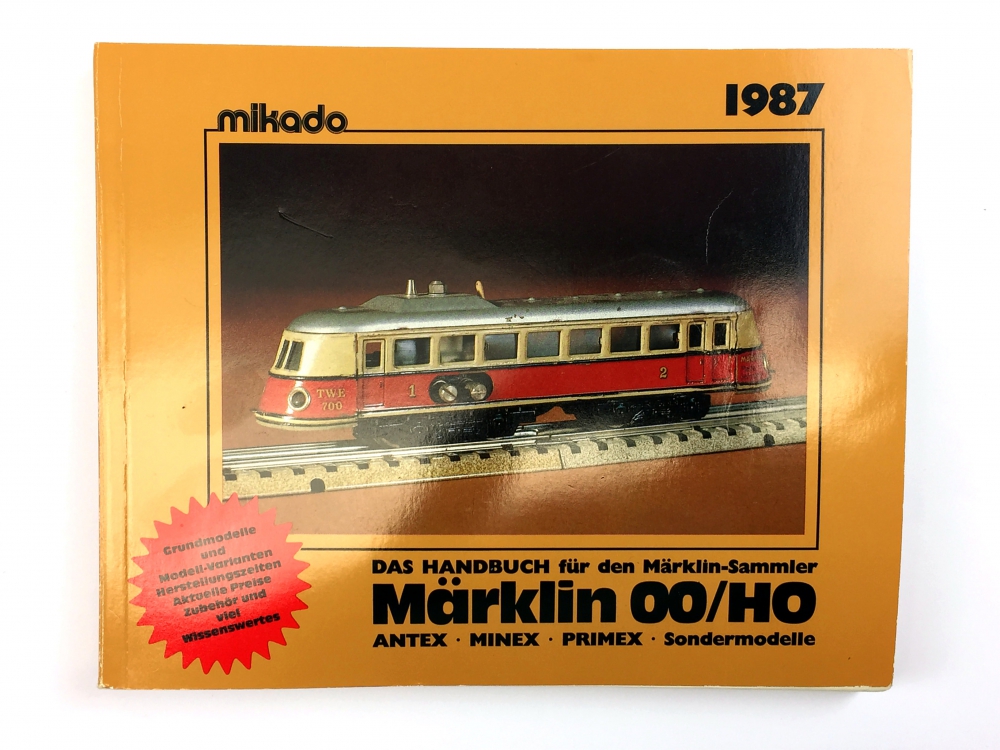 Bild 1 von miba-buch - MÄRKLIN 00/H0 - Das HANDBUCH für den Märklin-Sammler - 1987