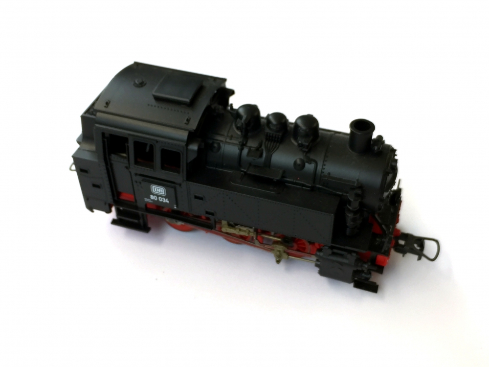 Bild 1 von H0 DC ROCO 63289 - Dampflokomotive BR  80 diverser Bahngesellschaften - Ep. III -  Digital