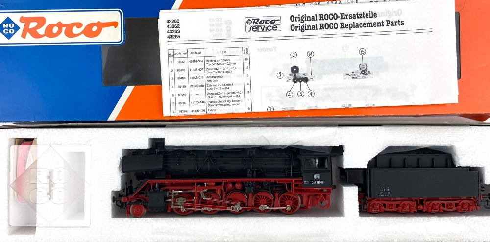 Bild 1 von H0 DC ROCO 43262 - Dampflokomotive BR 44 - DB- Ep. III