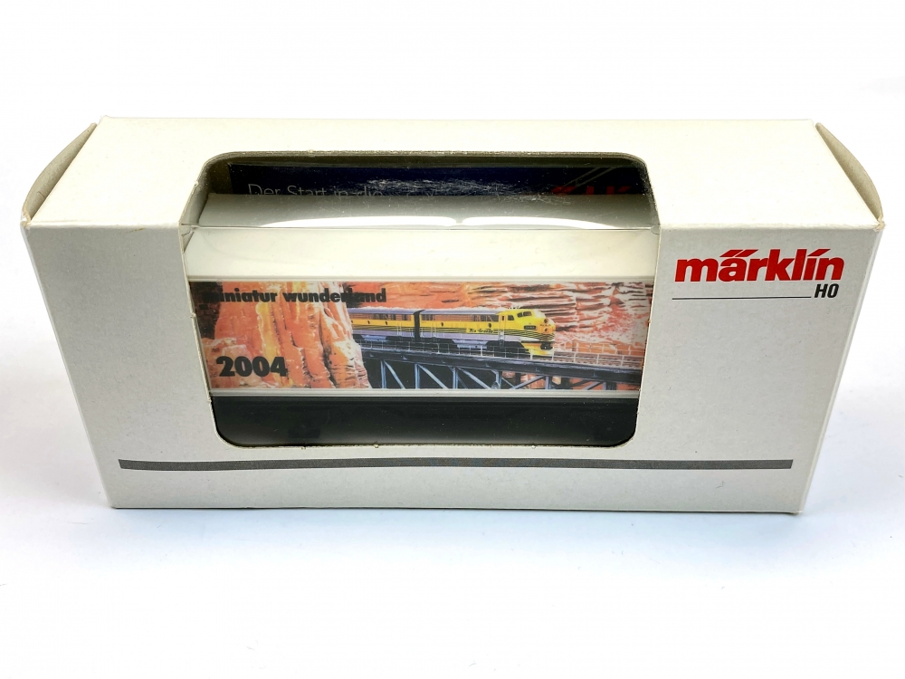 Bild 1 von H0 AC MÄRKLIN 4482.098 - Sondermodell Miniatur Wunderland 2004 - Werbewagen