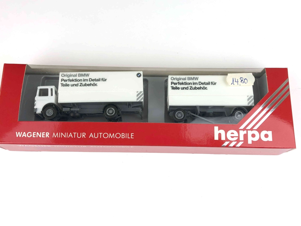 Bild 1 von H0 HERPA 820026 - Fahrzeug - MAN Sattelzug - BMW Teile und Zubehör