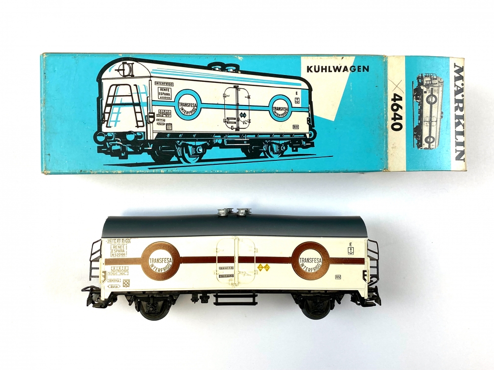 Bild 1 von H0 AC MÄRKLIN 4640 - Kühlwagen - TRANSFESA INTERFRIGO - RENFE