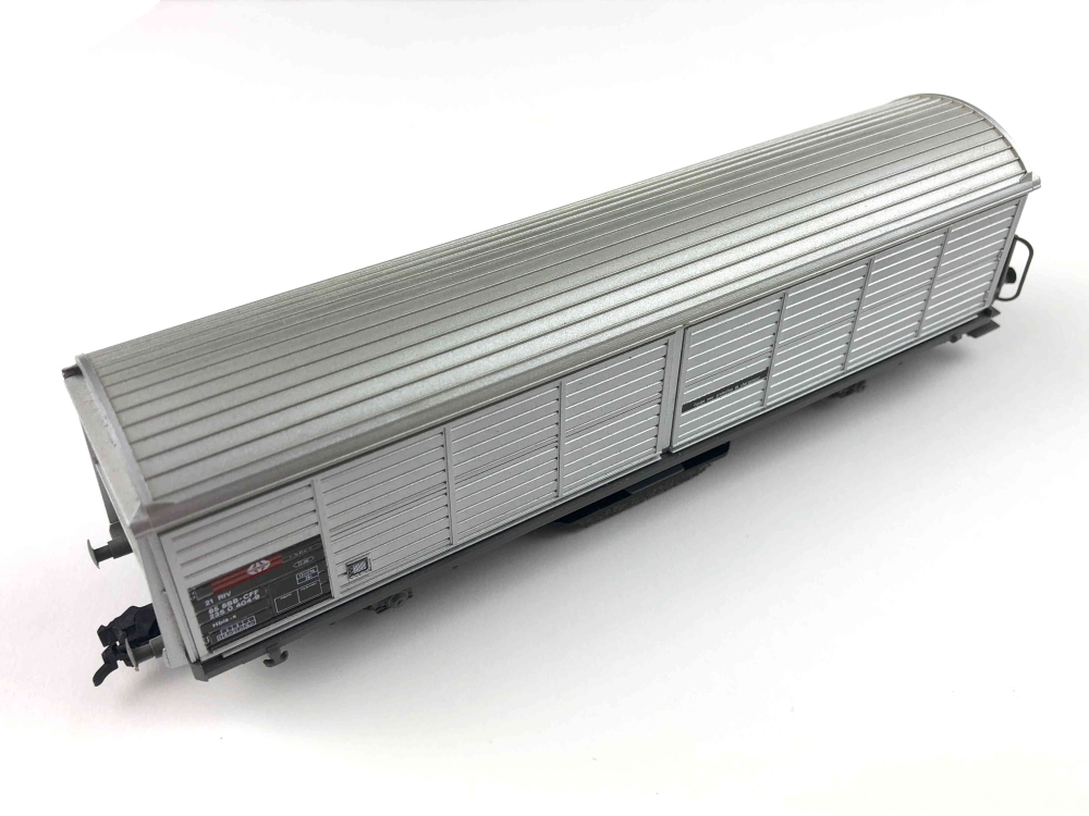 Bild 1 von H0 DC ROCO 46170 - Schienenreinigungswagen - 235 0 404-9 - SBB