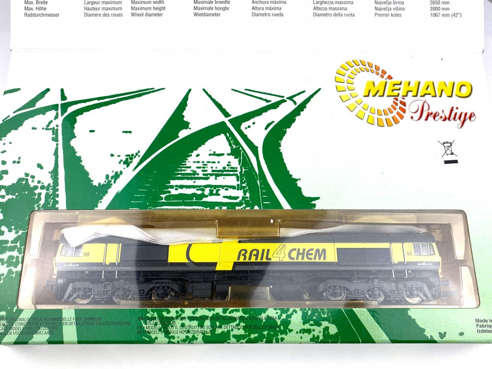 Bild 1 von H0 DC MEHANO Prestige T274 1712 - Diesellokomotive Class 66 - Rail4Chem