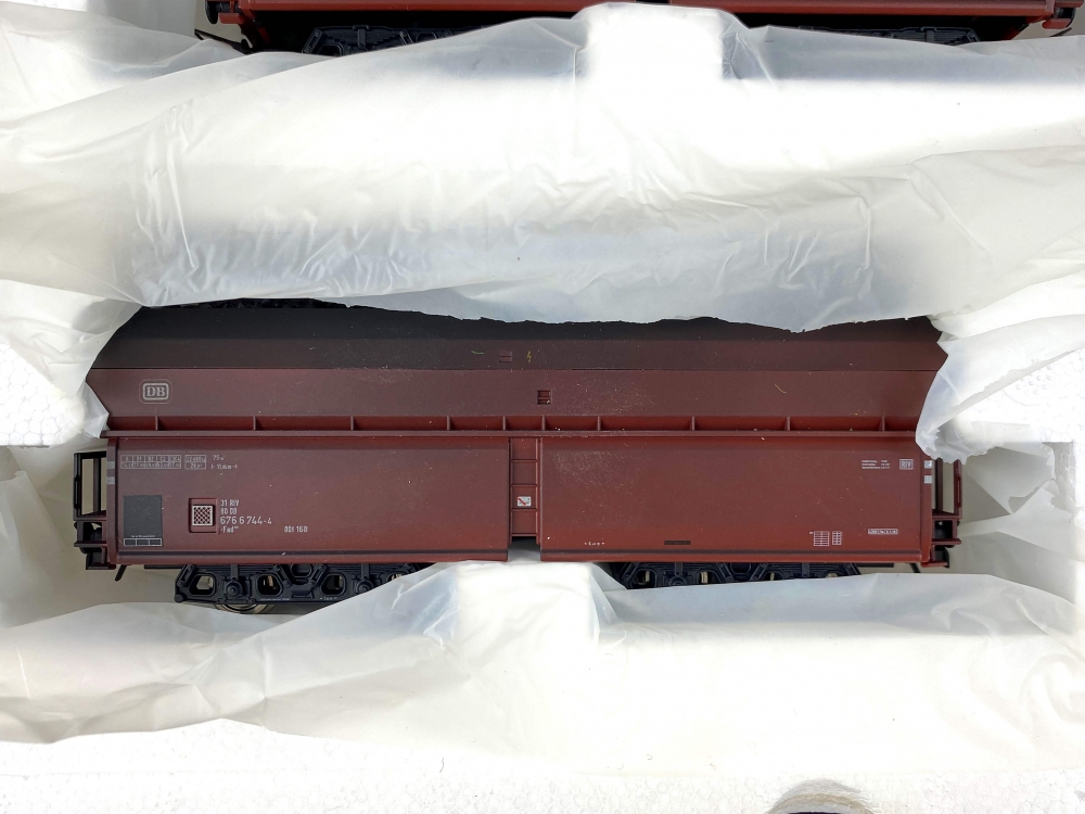 Bild 1 von H0 DC LIMA HL6026 - 3-tlg. Wagen-Set Kohlentransport - DB