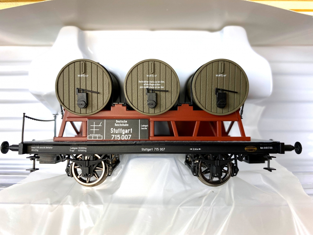 Bild 1 von H0 DC BRAWA 47716 - Latrinenwagen - DRG - Ep. II