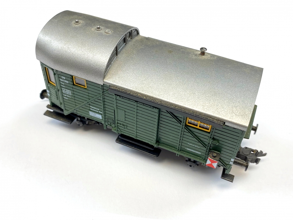 Bild 1 von H0 DC FLEISCHMANN 5301 - Begleitwagen Pwg der DB - Ep. III