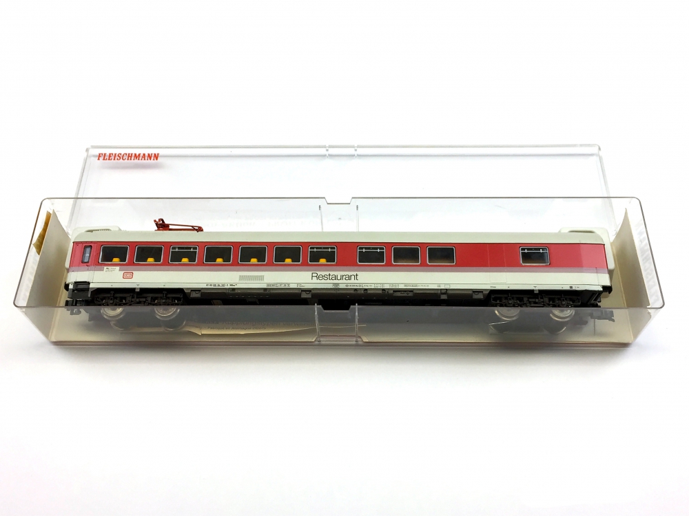 Bild 1 von H0 DC FLEISCHMANN 5182 K - IC/EC Speisewagen - Restaurant - DB - Ep. IV / V