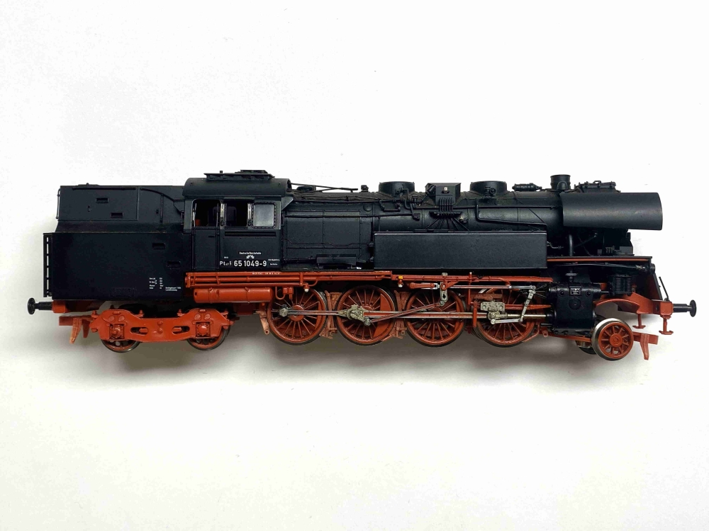 Bild 1 von H0 DC BRAWA 0610 - Dampflokomotive BR 65 - DR - IV