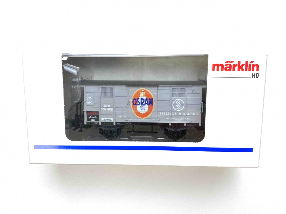 Bild 1 von H0 AC MÄRKLIN 48853 - gedeckter Güterwagen 
