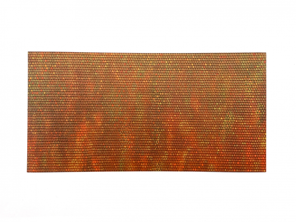 Bild 1 von TT H0 FALLER 5520/D2 - Dekorplatte Dachplatte aus Pappe - 250 x 125 mm