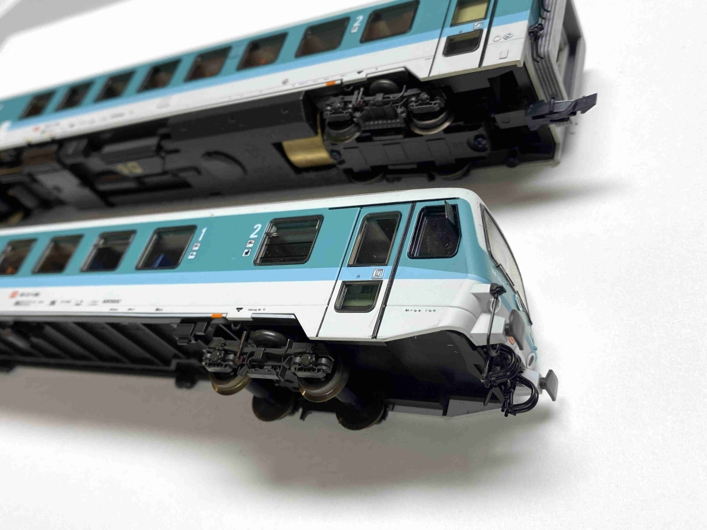 Bild 1 von H0 DC ROCO 43022 - Triebwagenzug VT 628.2 / 928.2 - DB