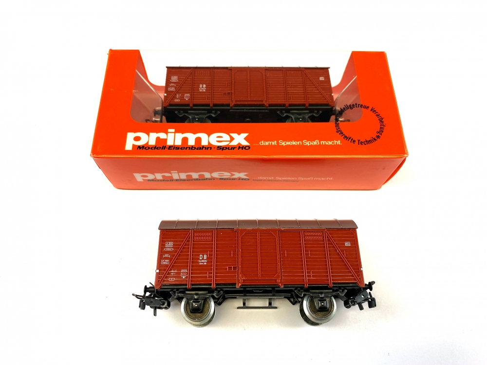 Bild 1 von H0 AC PRIMEX 4542 - gedeckter Güterwagen - DB