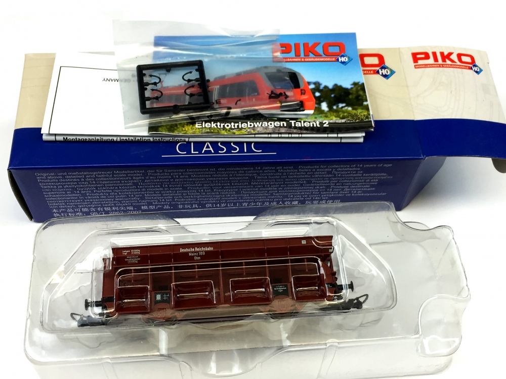 Bild 1 von H0 DC FLEISCHMANN 54624 - Selbstentladewagen Otm Mainz189 - DRG - Ep. II