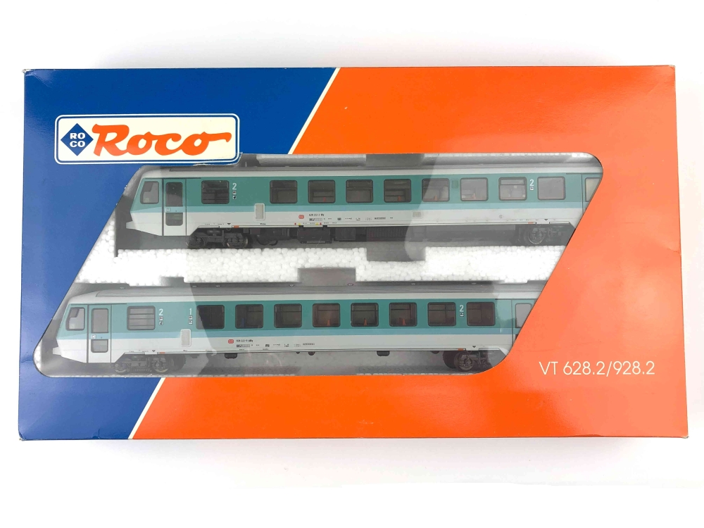 Bild 1 von H0 DC ROCO 43022 - Triebwagenzug VT 628.2 / 928.2 - DB