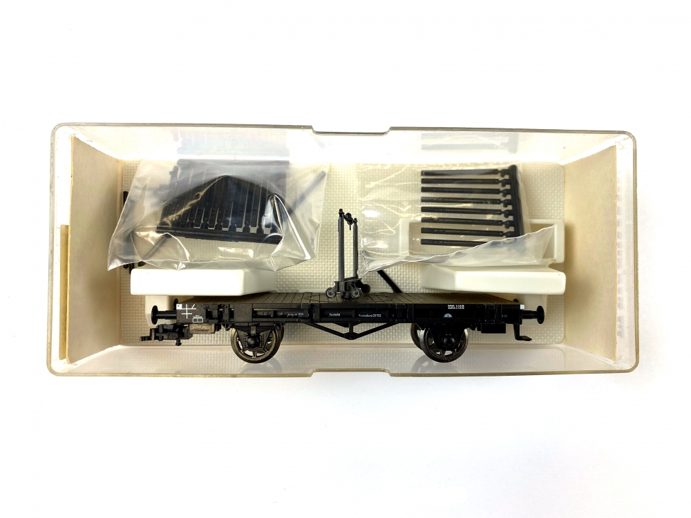 Bild 1 von H0 DC FLEISCHMANN 5222 K - Drehschemelwagen Regensburg - DRG - Ep. II
