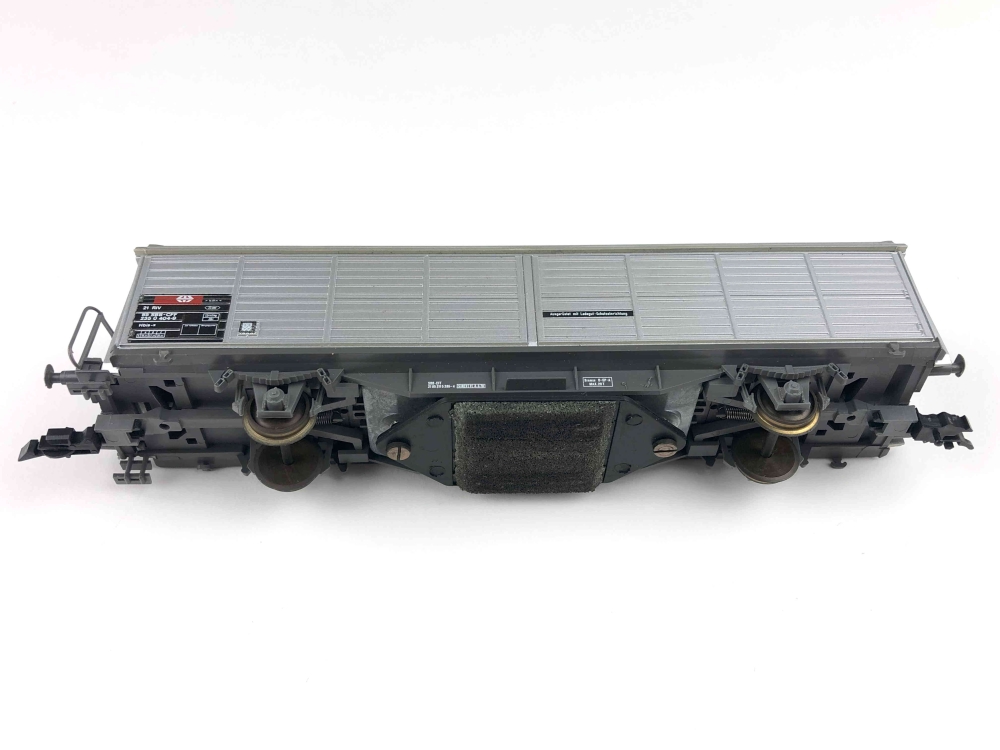 Bild 1 von H0 DC ROCO 46170 - Schienenreinigungswagen - 235 0 404-9 - SBB