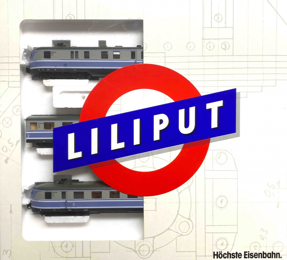 Bild 1 von H0 DC LILIPUT 126 00 - Diesel-Triebzug SVT 06 - DB - Rheinblitz