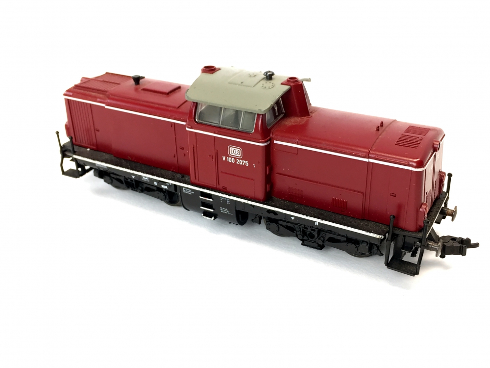 Bild 1 von H0 DC FLEISCHMANN n-a - Diesellokomotive BR V 100 2075 der DB - Ep. IV