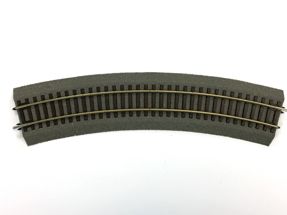 Bild 1 von H0 ROCO 42524 - RocoLine Gebogenes Gleis 30°, Radius 481,2 mm, R4 - mit Bettung
