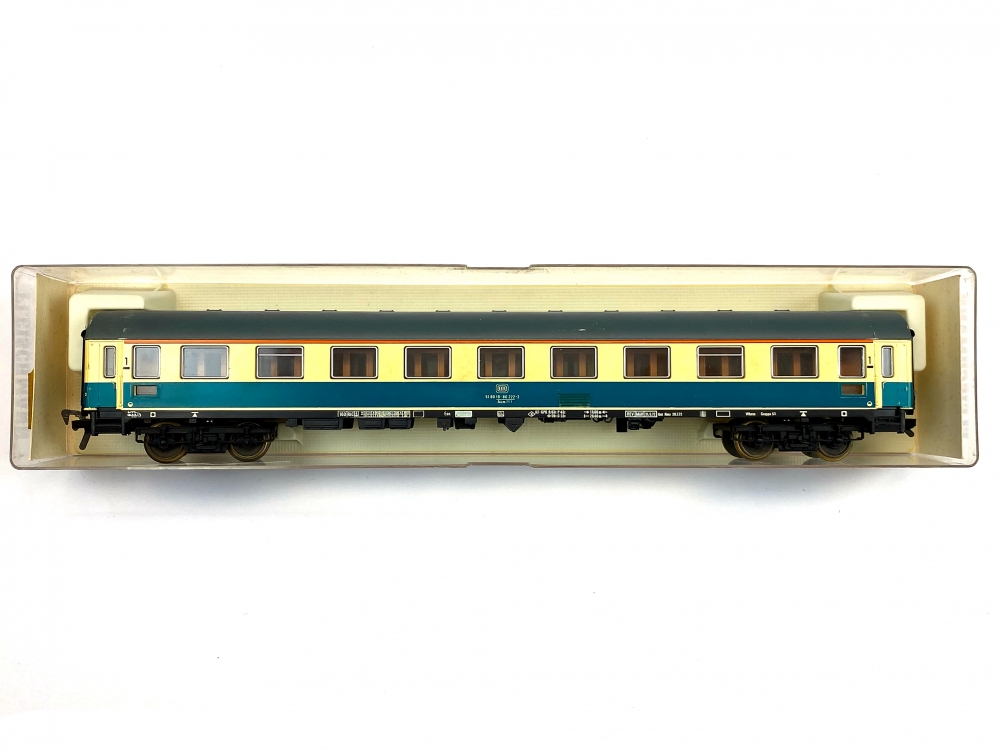 Bild 1 von H0 DC FLEISCHMANN 5191 - IC/EC Abteilwagen - 1. Kl. - DB - Ep. IV