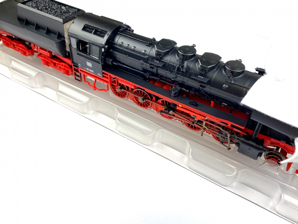 Bild 1 von H0 AC MÄRKLIN 37898 - Dampflokomotive mit Wannentender BR 55 - DB - Ep. III - Digital - Sound - MHI