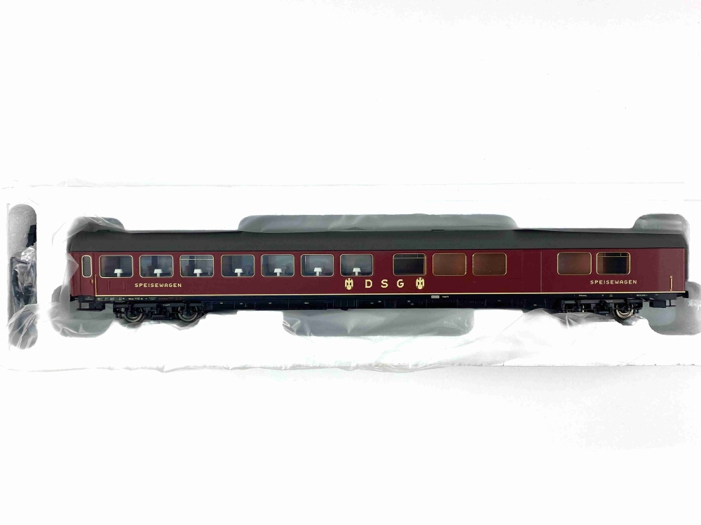 Bild 1 von H0 DC RIVAROSSI HR4015 - Speisewagen Schnellzugwagen - DB - Ep. III