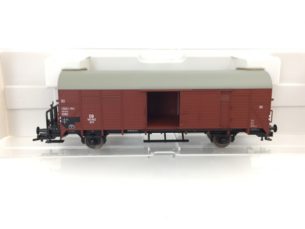Bild 1 von H0 DC FLEISCHMANN 5939 K - Gedeckter Güterwagen Gl 11 der DB - Ep. III