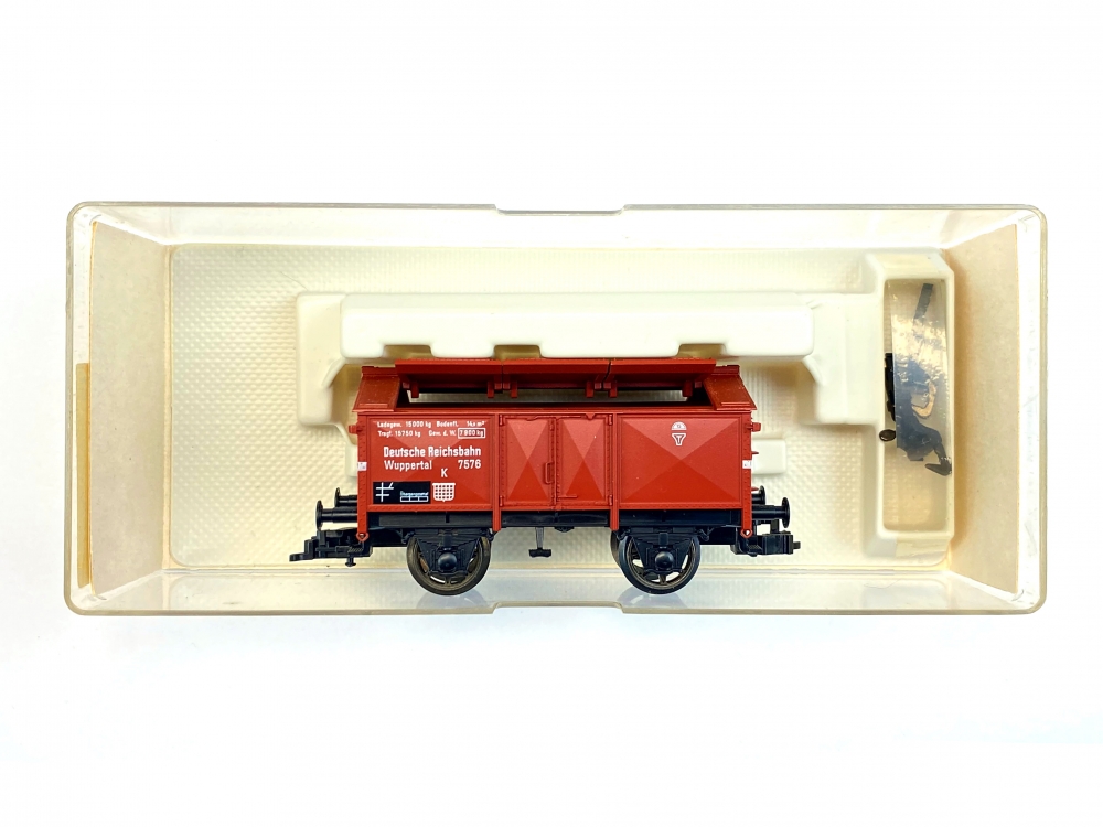 Bild 1 von H0 DC FLEISCHMANN 5213 K - Klappdeckelwagen - DRG - Ep. II