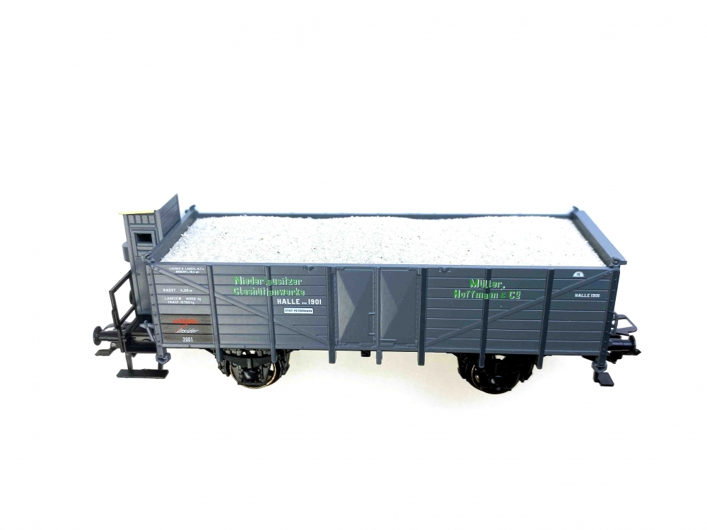 Bild 1 von H0 AC MÄRKLIN 46037 - offener Güterwagen - Insider Jahreswagen 2001