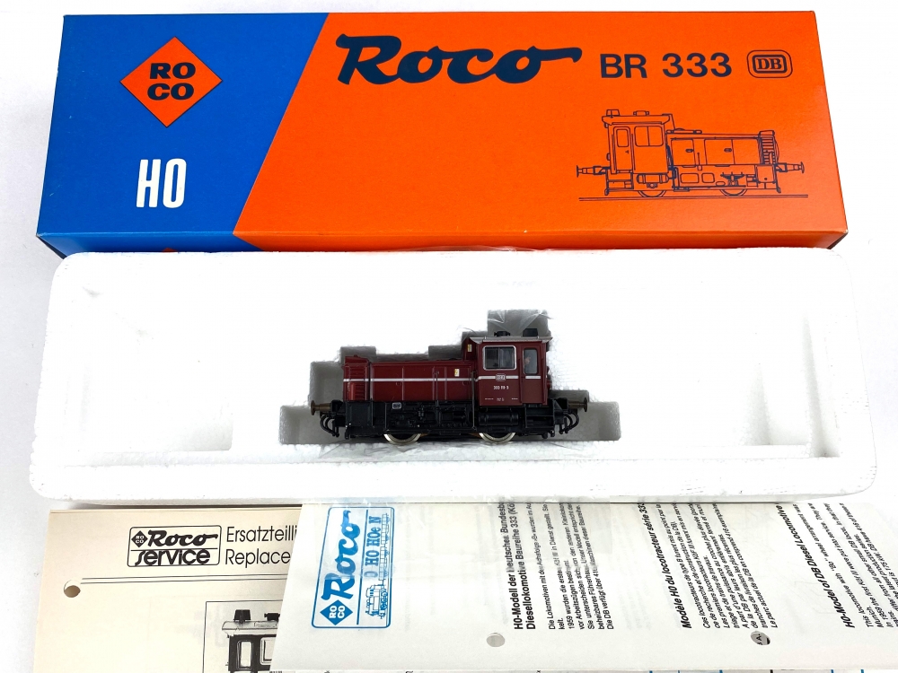 Bild 1 von H0 DC ROCO 43477 - Diesellokomotive Köf III - DB