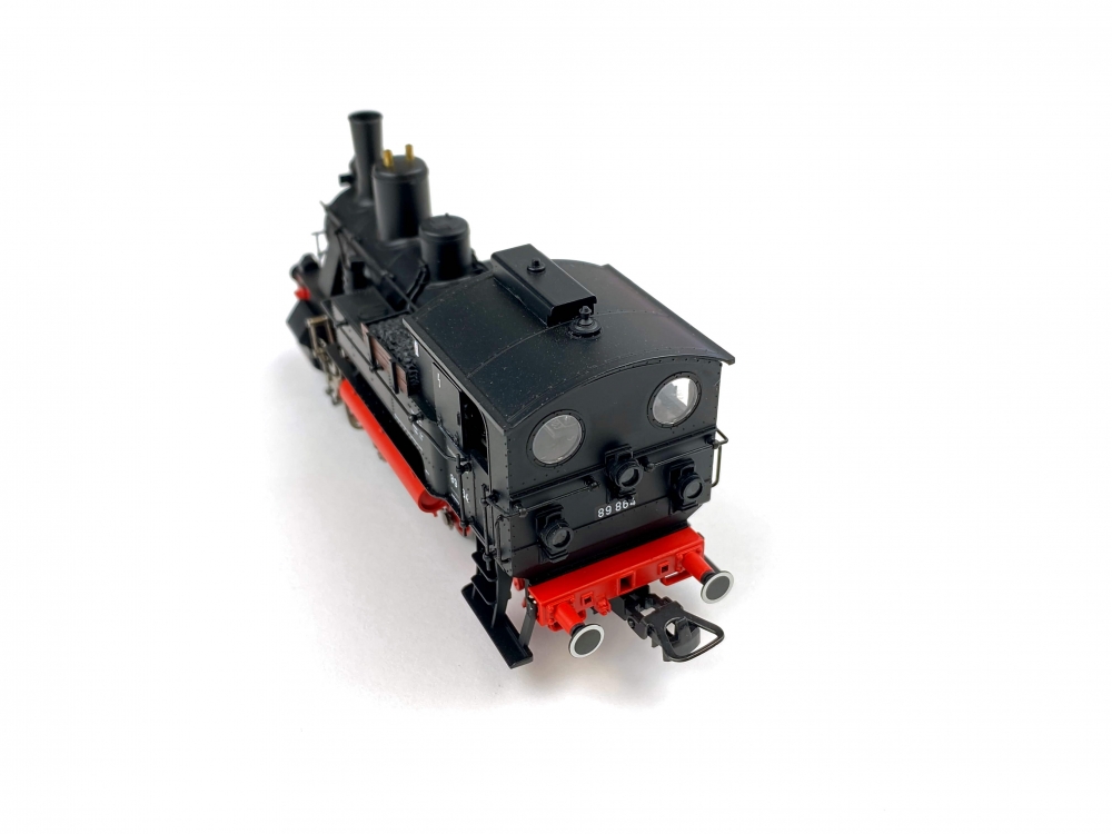 Bild 1 von H0 DC RIVAROSSI HR2044 - Dampflokomotive BR 89.8 - DB  - DSS