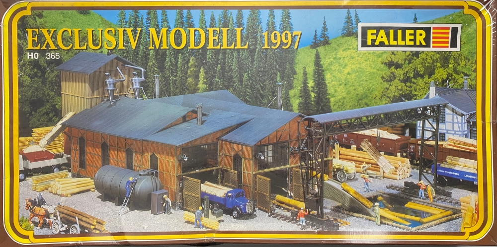 Bild 1 von H0 FALLER 365 - Sägewerk - mit Funktionen - Exclusiv Modell 1997