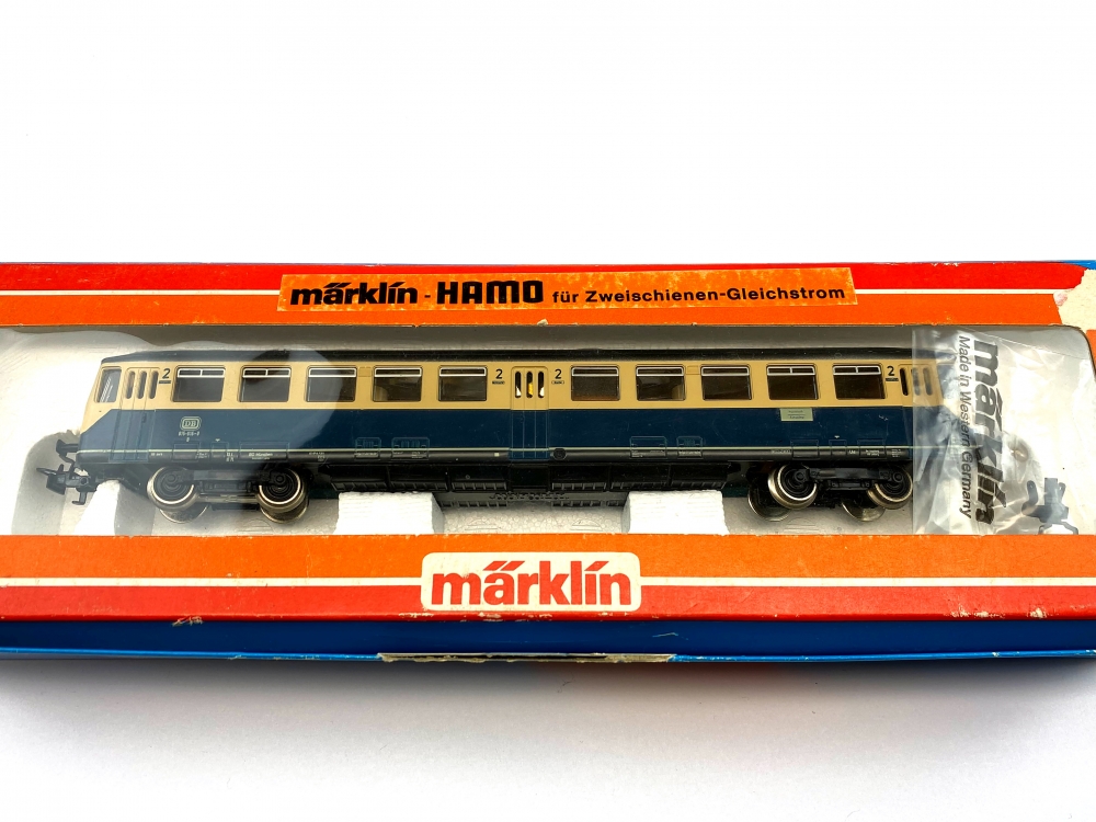 Bild 1 von H0 DC HAMO MÄRKLIN 8428 - Akku-Triebwagen Beiwagen - BR 815 - DB