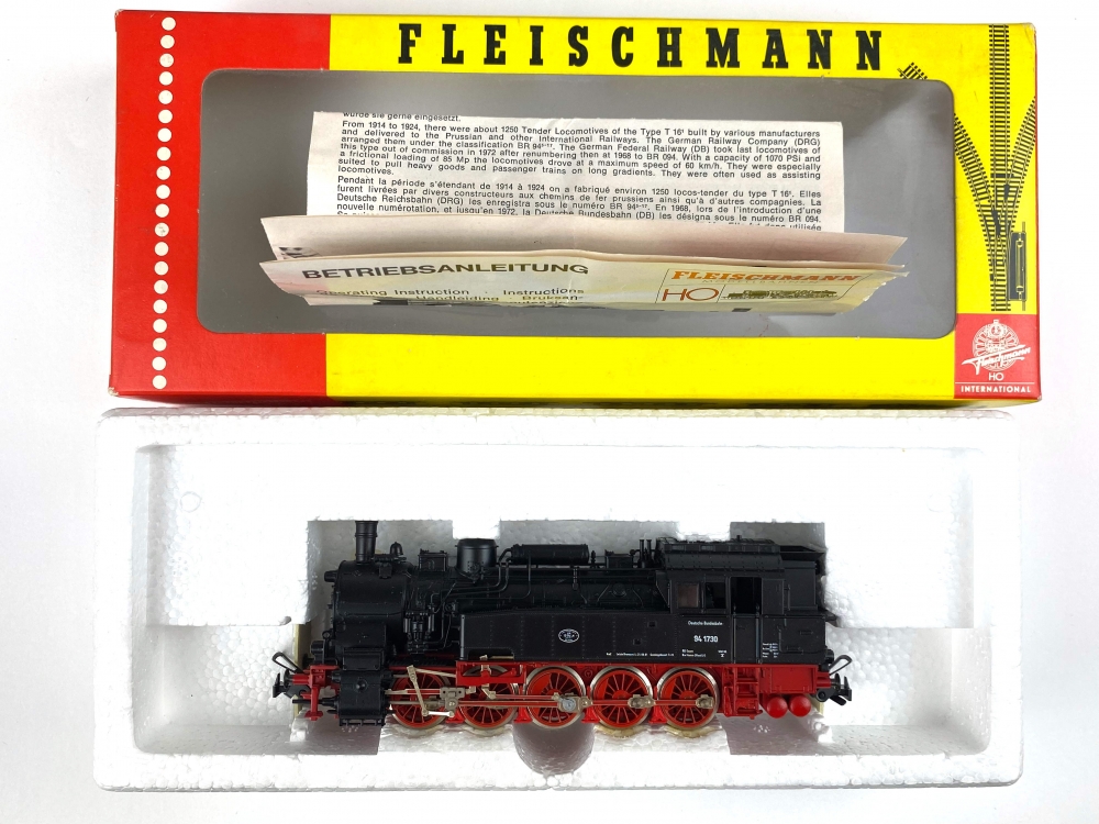 Bild 1 von H0 DC FLEISCHMANN 4094 - Dampflokomotive BR 94.5-17 - DB - Ep. III