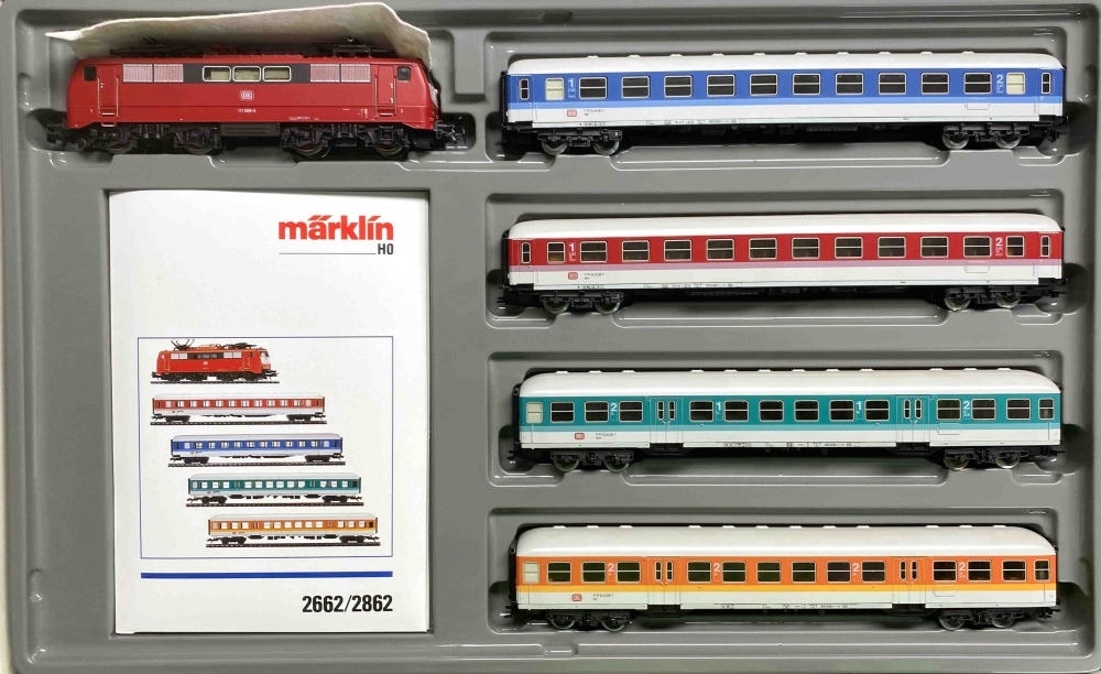 Bild 1 von H0 AC MÄRKLIN 2862 - Demonstrations-Zug - BR 111 - DB