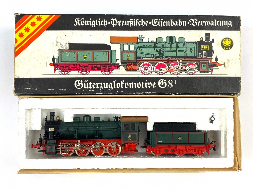 Bild 1 von H0 DC PIKO 5/6330 - Dampflokomotive G8-1 G81 - KPEV