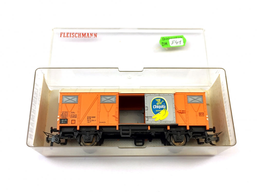 Bild 1 von H0 DC FLEISCHMANN 5331 - Gedeckter Güterwagen - DB - 