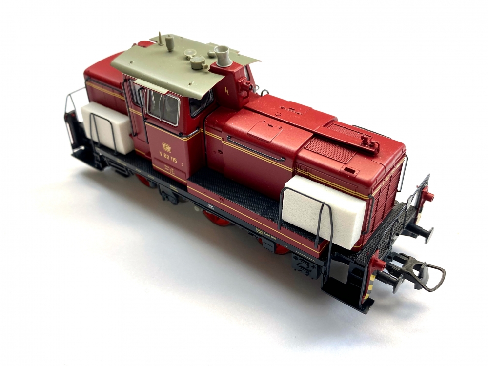 Bild 1 von H0 DC ROCO 63377 - Diesellokomotive V 60 - DB - Ep. III - Digital
